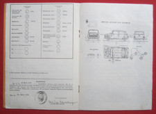 Orig. Typenschein Mini 1000 MK