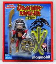 BLISTER DRACHEN KRIEGER Playmobil Limited Edition zu Asia Ritter OVP NEU - RAR !