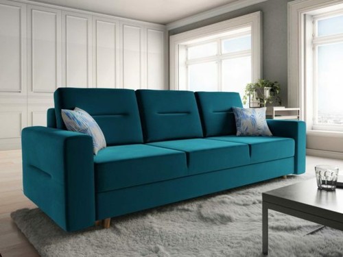 Sofa bergen couch dunkelblau - sofa,
