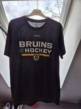 Reebok Herren NHL Hockey Boston Bruins Größe L Eishockey Used Playdry