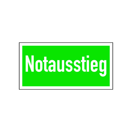 Notausgang rettungsweg - notausgang,