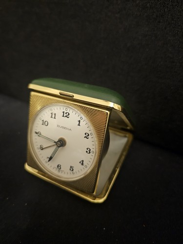 Vintage dugena reisewecker - vintage,