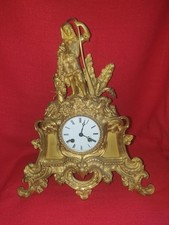 Kaminuhr, Pendule, Kommodenuhr, Frankreich, Japy Fils, wohl Bronze, Ende 19. Jhd