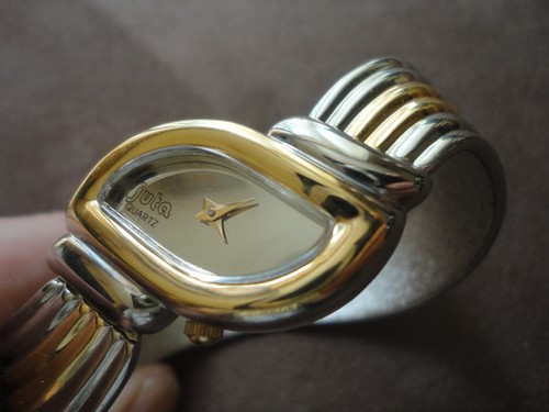 Damen spangenuhr juta gold - juta, &
