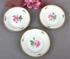 Meissen 3x Kuchenteller Rote