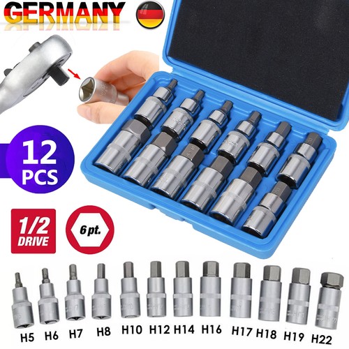 12tlg satz steckschlüssel - 12tlg/satz, set