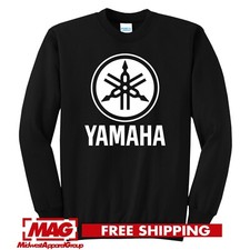 YAMAHA BLACK CREWNECK Racing