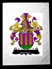 Flagge Wappen Familie Crest -