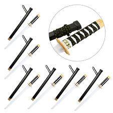 6x Japanisches Schwert Samurai Ninja Spielzeug Schwert Fasching Karneval Cosplay