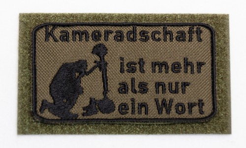 Patch kameradschaft ist mehr - patch:,