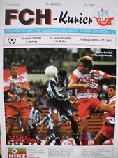 Bundesliga FC Hansa Rostock  - FC St. Pauli Hamburg  23.09.1995 - Ostseestadion