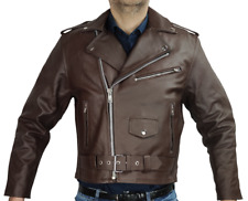 Jacke Weste Nageljacke braun