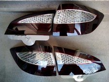 Schwarze Lasierung Lasur Lasieren Tönung für Ihre Ford Mondeo MK4 Rückleuchten