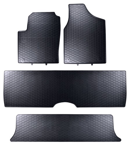 Gummifußmatten set für ford - für,