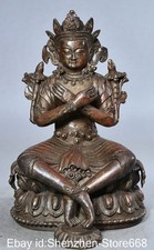 10" alte tibetische Bronze