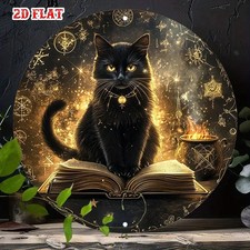 Schwarze Katze 3 Hexe Buch