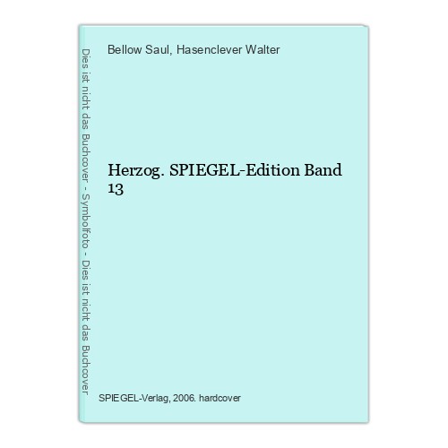Herzog spiegel edition band - herzog., spiegel-edition