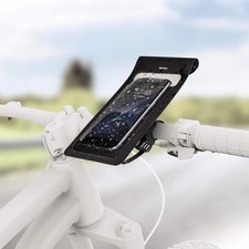 Hama 360° Universal Fahrrad-Halterung wasserfeste Tasche für Handy Smartphone