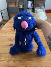 Clemens Spieltiere Grobi Sesamstraße Rarität ca 1986-89 handpuppe Sehr Gut