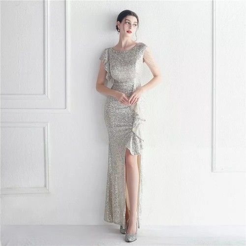 Elegantes langarm kleid - elegantes,