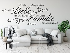 Wandtattoo Wohnzimmer Liebe