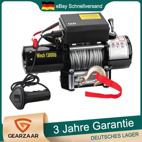 Elektrische seilwinde 13000lbs - elektrische,