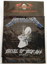 METALLICA - Metal Up Your Ass Aufnäher Patch OFFICIAL MERCHANDISE