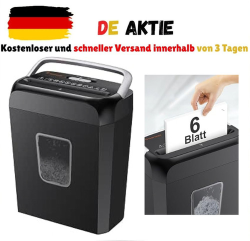 Schredder aktenvernichter - schredder, 6
