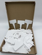 Plfanzschilder aus Kunststoff 10 x 6 cm T-Form Pflanzlabel Pflanzenetikett 100st
