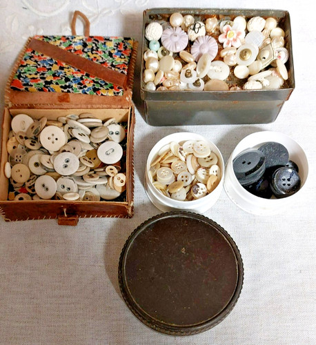 Alte antike dosen mit - alte/antike, alten