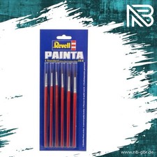 Revell Zubehör 29621 - Pinsel Set Painta Standard, 6 Größen 00-4, geblistert