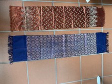 2 Vintage Herrenschals original 1960er Paisley