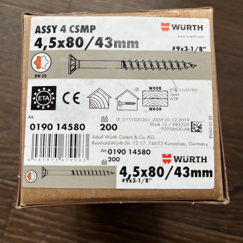 Würth assy csmp - assy, 4