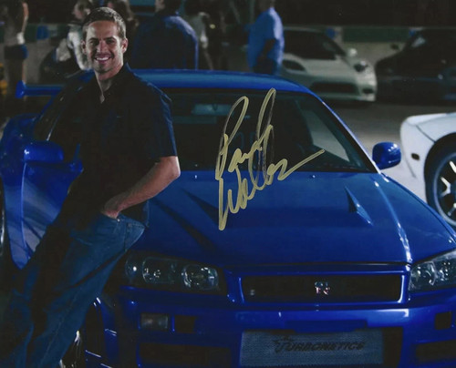 Fast furious 8x10 signed - furious,