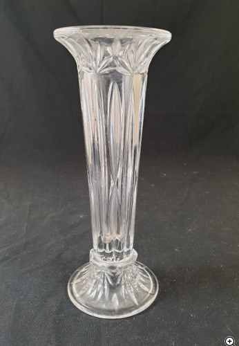 Pressglas vase blumenvase - pressglas,