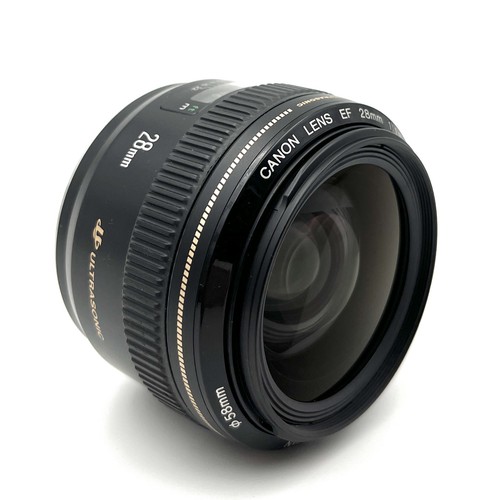 Canon lens 28mm 8 - ef, 1:1.8