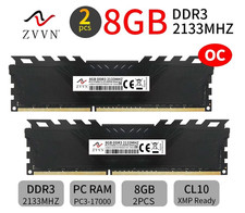 16Gb Kit 2x8GB DDR3 2133MHz