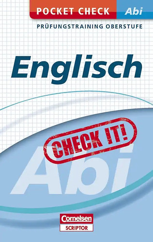 Pocket check abi - check, englisch