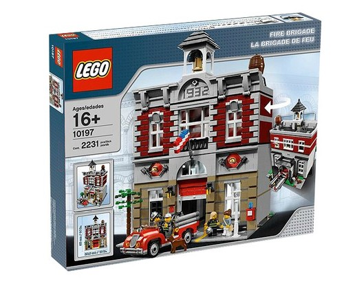 Lego modulari 10197 feuerwehr - 10197,
