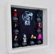 Vitrinenhülle für Lego 25th Star Wars Anniversary 8 Minifiguren 27cm