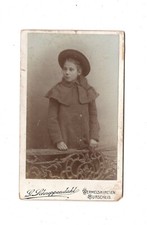 CDV Foto Feines junges Mädchen - Wermelskirchen / Burscheid 1900er