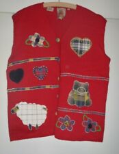 The Teddy Damen Trachten Strick Weste, Gr. L