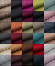  Polsterstoff LUX Stoff Möbelstoff Webstoff Meterware Canvas Optik Breite 148cm