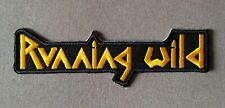 RUNNING WILD -- PATCH / AUFNÄHER / AUFBÜGLER -- HEAVY METAL