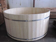 Badebottich Badefass Badebecken Badezuber Holz Bausatz Wasserfass Wasserfässer