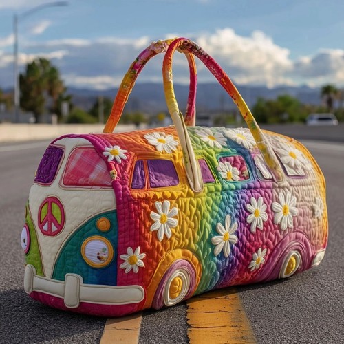 Hippie van quilted - hippie,