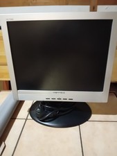 Hanns.G  LCD Monitor HC154 A Bildschirm 15 "  silber  auf Fuß 