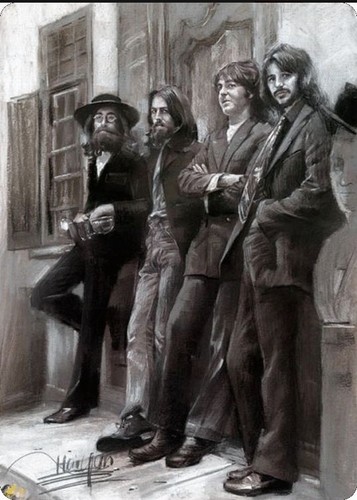 Beatles blechschilder john - blechschilder,