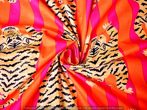 Indischer tiger streifen druck - tiger,