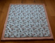 Weich wattierte Babydecke/Krabbeldecke "Elefanten, Sterne" selbst genäht, UNIKAT